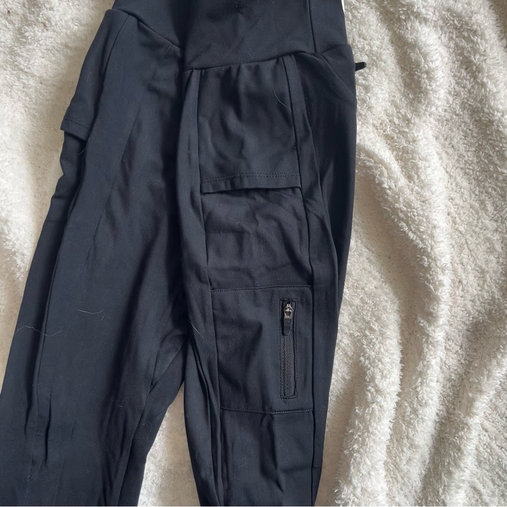 NWOT Gymshark Midnight Black High-Waisted Leggings - Picture 3 of 5